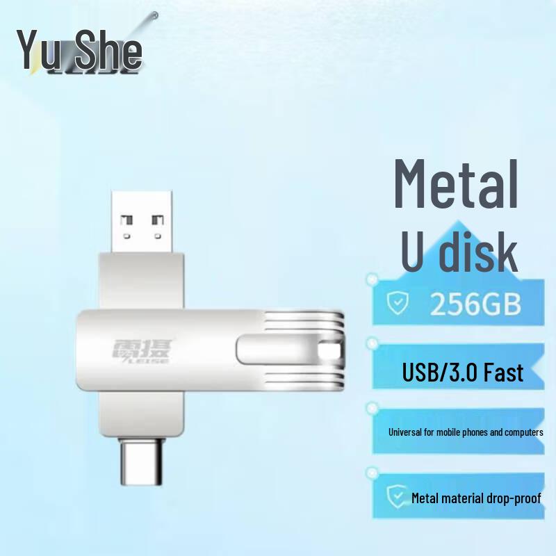 Leise LSUP3 Dual-Interface Type-C USB 3.0 Flash Drive