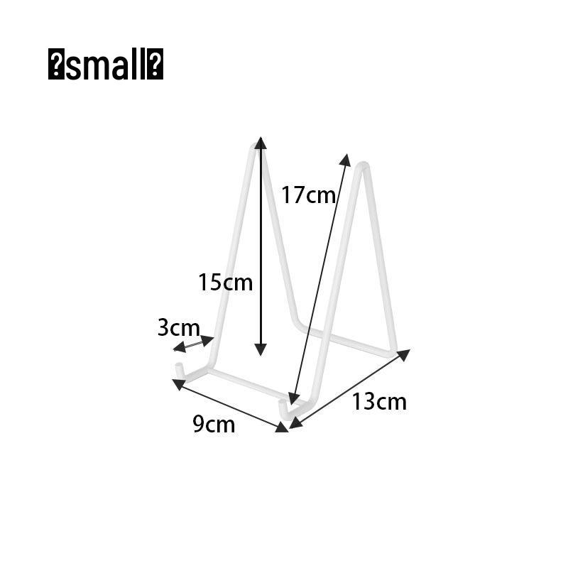 Vertical Glass Photo Frame Stand for Desk and Floor