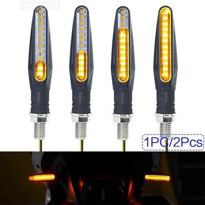 2 pièces/ensemble Moto Clignotant LED Lampe D'avertissement Clignotant Clignotant Indicateur Lampe Stonego Moto Accessoires YSL