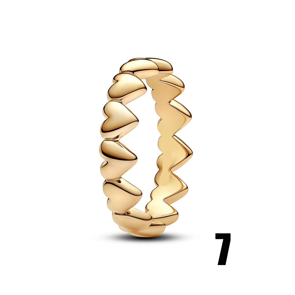 Neuer Avocado Doppel Hängeperle Kupfer Herz Charm Ewigkeit Kreis Anhänger Kompatibel Mit Authentischen Pandora Armbändern Halsketten DIY Schmuck
