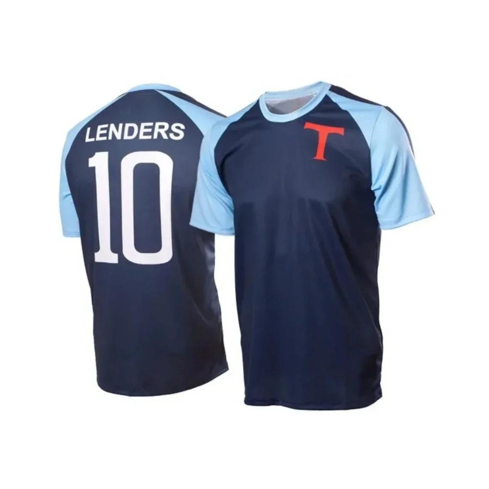 

Летняя футболка Captain Tsubasa Animated Jersey с 3D-принтом для мужчин и женщин больших размеров, спортивная, быстросохнущая, дышащая, с короткими рукавами XL