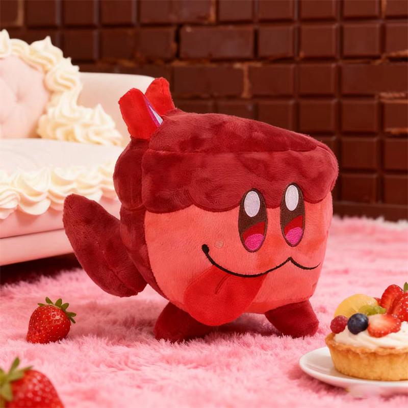 20CM Kawaii Choco Cake Hound Plush Doll Soft Stuffed Cookie Run Anime Cartoon Cake Dog Game Peripheral Dolls Kids Birthday Gifts