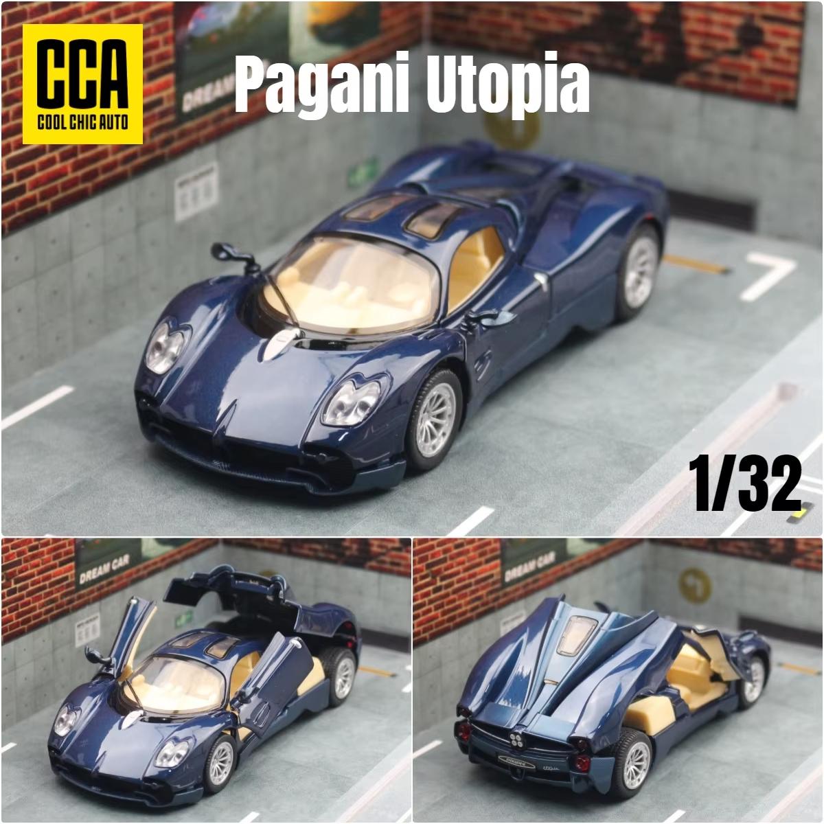 

Новый 1:32 Pagani Utopia Alloy Sports Car Model Diecasts Metal Racing Car Vehicles Model Simulation Sound and Light Children Toy Gift синий