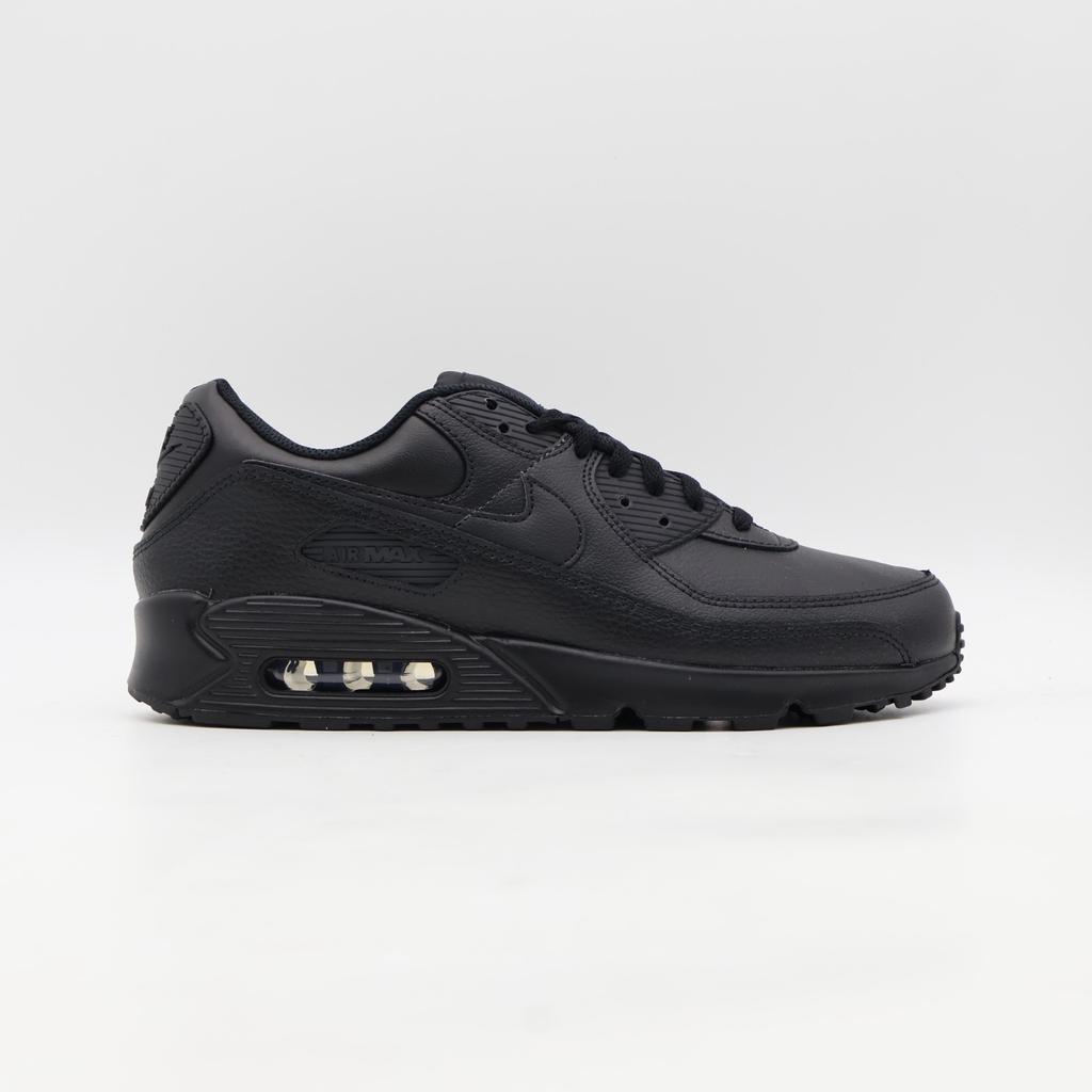 CZ5594-001 Nike Air Max 90 Leather "Triple Black" (Men's)