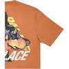 Palace SS22 P-3 K-9 Graphic Print Casual Short Sleeve T-Shirt Unisex Tops Caramel P22TS166