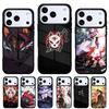 Japanese Kitsune Fox Mask Soft Phone Case for iPhone 17 16 15 14 13 Pro Max Back Cover for 12 11 Pro Coque