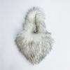 Popolari Nuove Popolari a Forma di Cuore Morbide Borse a Tracolla da Donna Adorabili Pelliccia Finta Morbido Peluche Borsa Tote Invernale Trendy Chic Borsa a Spalla Singola Pochette Borse