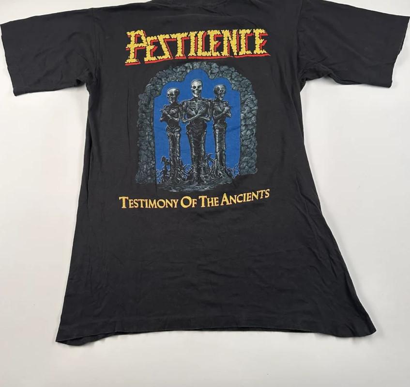 Pestilence Band Album T-Shirt Unisex Cotton Adult S-5XL SB374 L