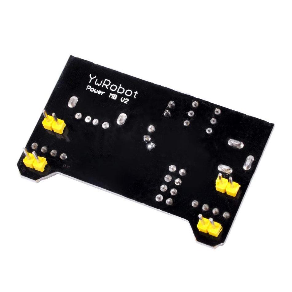 10 Pezzi Modulo Alimentazione Breadboard MB102 – 3.3V/5V DC-DC Step Down Per Breadboard Senza Saldatura