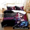 Anime BLOODSTAINED RITUAL OF THE NIGHT Bedding Set Single Twin Full Queen King Size Bed Set Adult Kid Bedroom Duvet Cover Sets