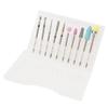 10pcs Nail Drill Bit Set Portable Home Salon Emery Cuticle Remover Bits for Nail Artist Beginner Zh2