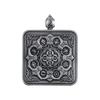 Authentic Ba Rui Xiang Brass Gold-Plated Sterling Silver Tangka Pendant Necklace