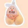 TPR Egg Shape Squeeze Toy Small Fresh Ball Fidget Toy Novelty Rebound Ball  Birthday Gift