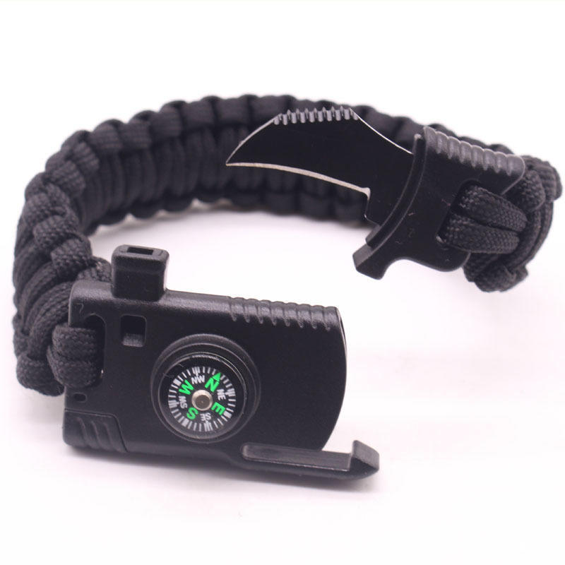 multifonctionnel Parapluie Bracelet durgence Escape Bracelet 550/ Paracorde Camping outils
