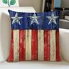 Independence Day Pillowcase Cartoon  Linen Digital Printing Pillowcase
