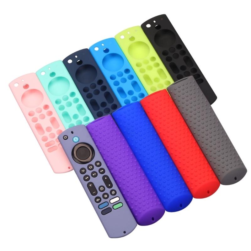 Silicone Case for Fire TV Stick 4K Max2023 Remote Protective Cover Anti-Slipping Box Bag Anti-dirt Sleeve