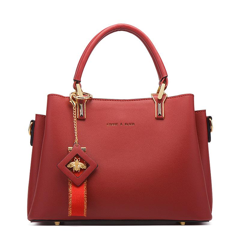Mother S Day Gift Red Bridal Women S Bag For Mother Wedding Bag Handbag Large Capacity красный