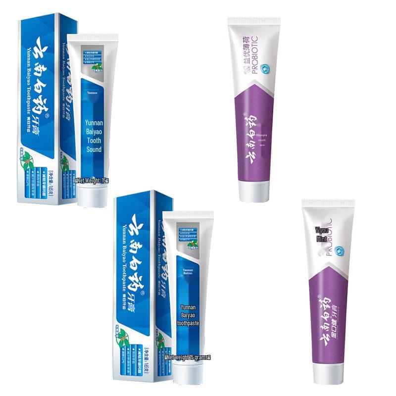 

Yunnan Baiyao Toothpaste Combo Pack