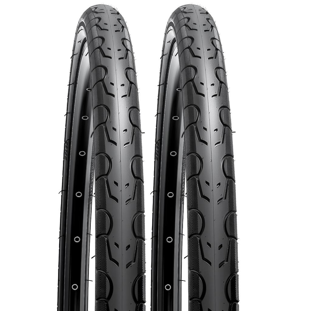 YunSCM Two 24x1.50 Tires, 24x1.50 40-507 Bicycle Tires, for 24-inch 1.50 Road Bikes, Y-062-A