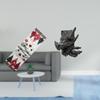 Festive Winter Table Runner And Bookend Set for Holiday Decor Seasonal Xmas Tree Tablecloth