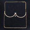Double Heart Rhinestone Body Chain - Fashion Women's Jewelry Accessory