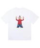 Fashion Trend Short Sleeve Anime Character Printed Pattern Tshirt Round Neck Unisex Unisexs Casual Street Wear Popular Fashion