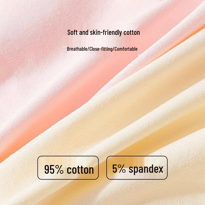 Women's Pure Cotton Antibacterial Seamless Underwear 4-Pack