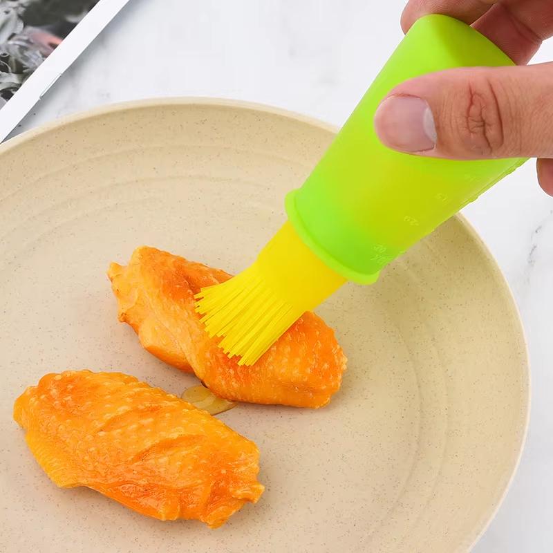 1/2/3PCS Kitchen Accessories Tools Silicone Oil Brush Basting Brushes Cake Butter Bread Pastry Brush Cooking Utensil