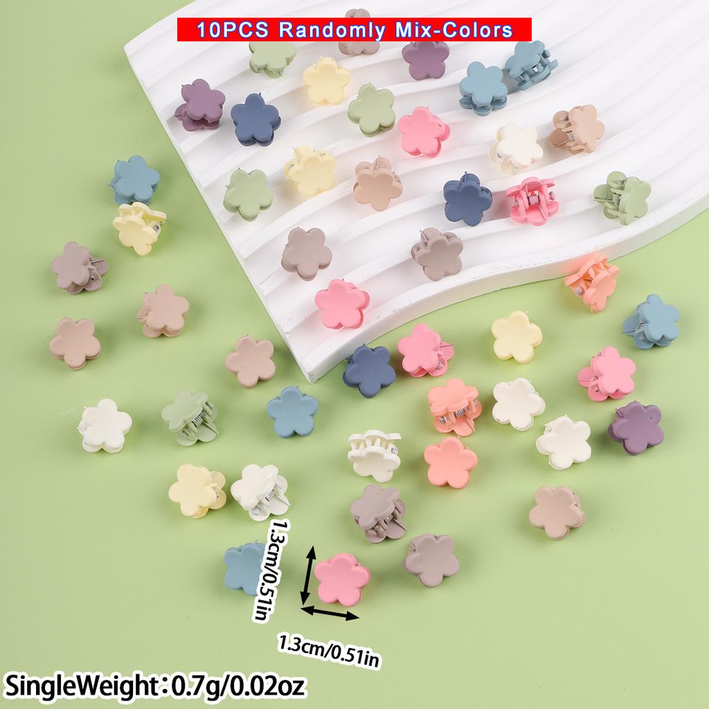 Colorful Candy Clasp Clip Mini Small Princess Head Broken Hair Clip Summer Forehead Bangs Side Clip Broken Hair Headpiece.