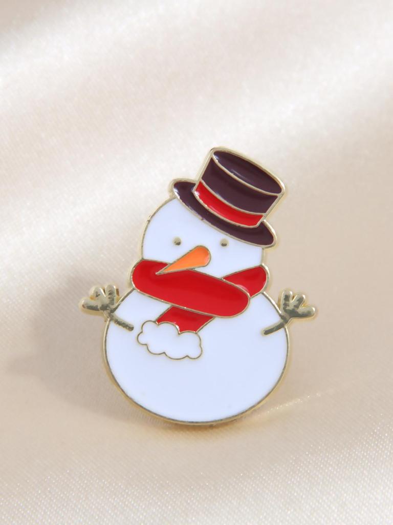 Christmas Fashion Enamel Pins: Stylish Brooches for Backpacks & Clothing