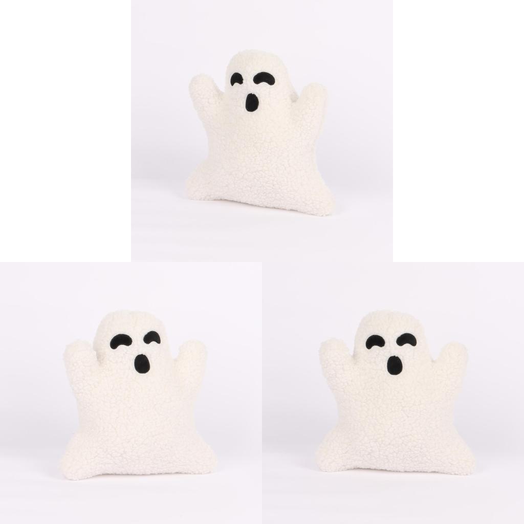 Pluche spookkussen, Halloween woondecoratie, zacht kussen voor kinderen en volwassenen