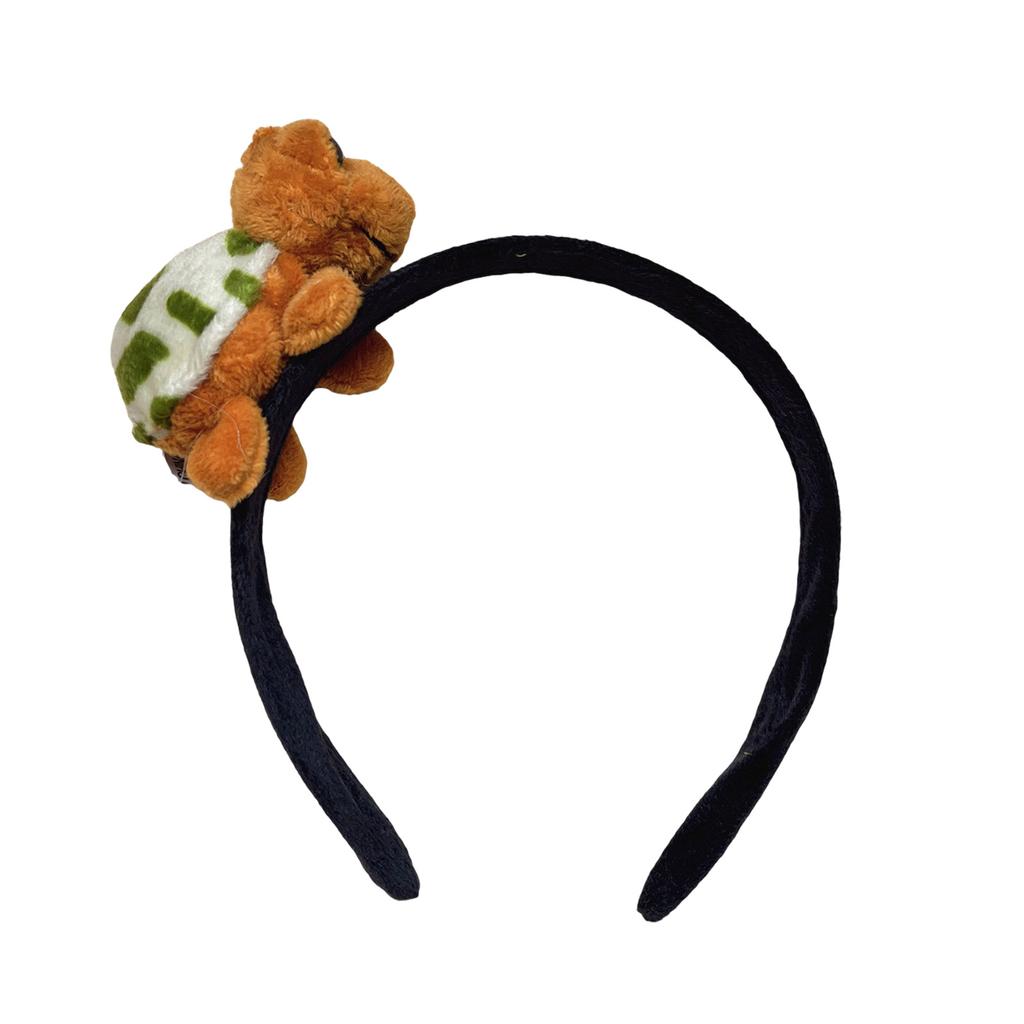 3D Turtle Hairhoop/Hair Tie for Women Girl Fashionable Hair Brooch Clip Hair Styling Tool Decorative Hairband for Daily