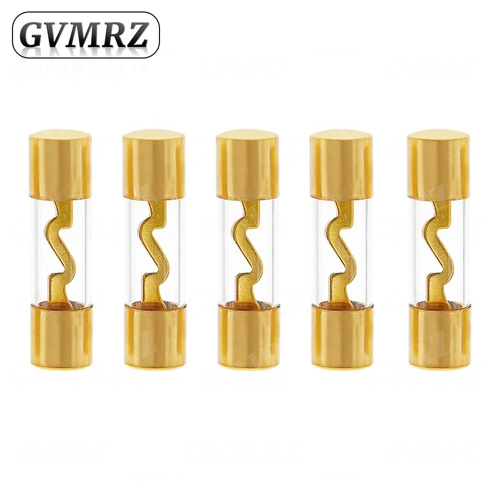 1Set 30A 40A 50A 60A 70A 80A 100A AGU 10*38MM Fuse & Holder Car Audio Refit Fuse Holder Car Stereo Audio Circuit Breaker Inline No Fuse