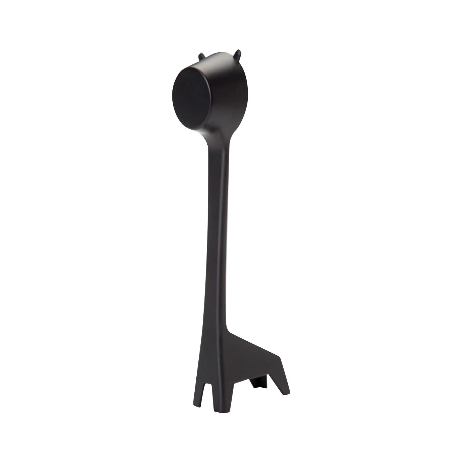 

Giraffe Coffee Spoon – Black Food-Grade ABS Plastic Stirring Spoon – Cute Animal Design For Coffee, Tea, Desserts – Long Handle Mixing For Home One Size