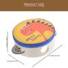 Lurrose Kids' Tambourines, Cartoon Design Percussion Instruments, 4-Inch Toy for Boys and Girls, Music Education for Ages 1+, for Home and Parties,