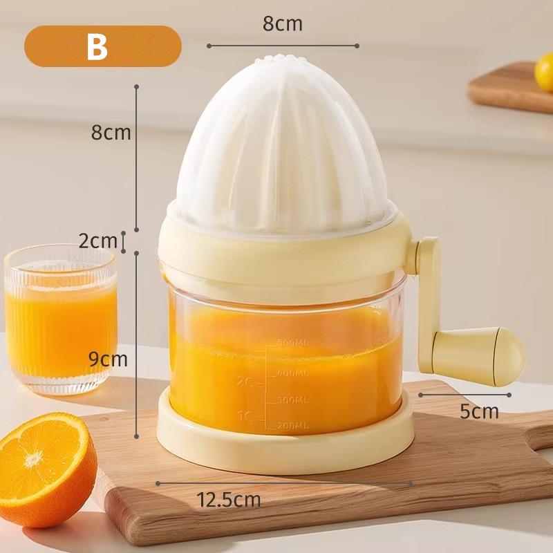 Manual Juicer Household Squeeze Juice Cup Portable Hand Crank Fruit Juicer Lemon Orange Special Juicer Kitchen Hand Press Juice