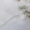 1Yard/91cm Luxury Beaded Embroidery Lace Ribbon DIY Wedding Dresses Sewing Decoration