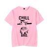 Makaya Cool Swag T-Shirt with Sloth Chill Bro Men's T Shirt Women Fashion Shirt Cute Tops