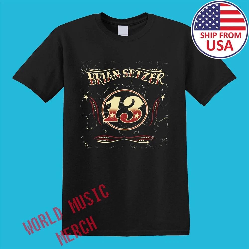 Brian Setzer 13 Men s Black Size S-5XL XL