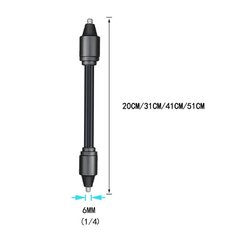 Adjustable Professional Photography Extension Arm 1/4inch Threaded End Aluminum Camera Connector Equipment Accessories