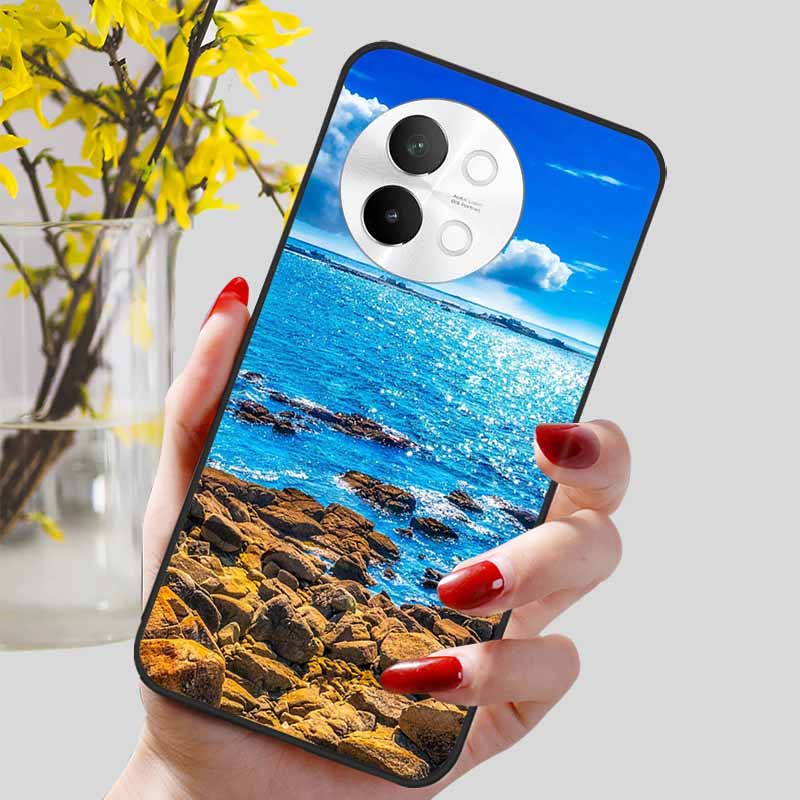 

Чехол для Vivo V40 Lite 5G Модный Мягкий Силикон Милый Чехол для Телефона для Vivo V 40 Lite V40Lite 5G Защитная Задняя Крышка ТПУ Чехлы Vivo V40 Lite 5G