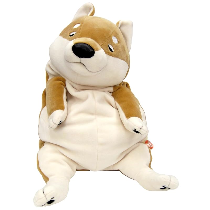 Shinada Global Mochi Series Mochi Dog Akashiba (Large) 22 x 22 x 30cm Plush Dog Animal MOIN-0350R