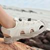 Mode Atmungsaktive Sommer Herren Sandalen Freizeit Trend und bequemer weicher Sohlenstil Outdoor Freizeit Strand Laufschuhe 38-46