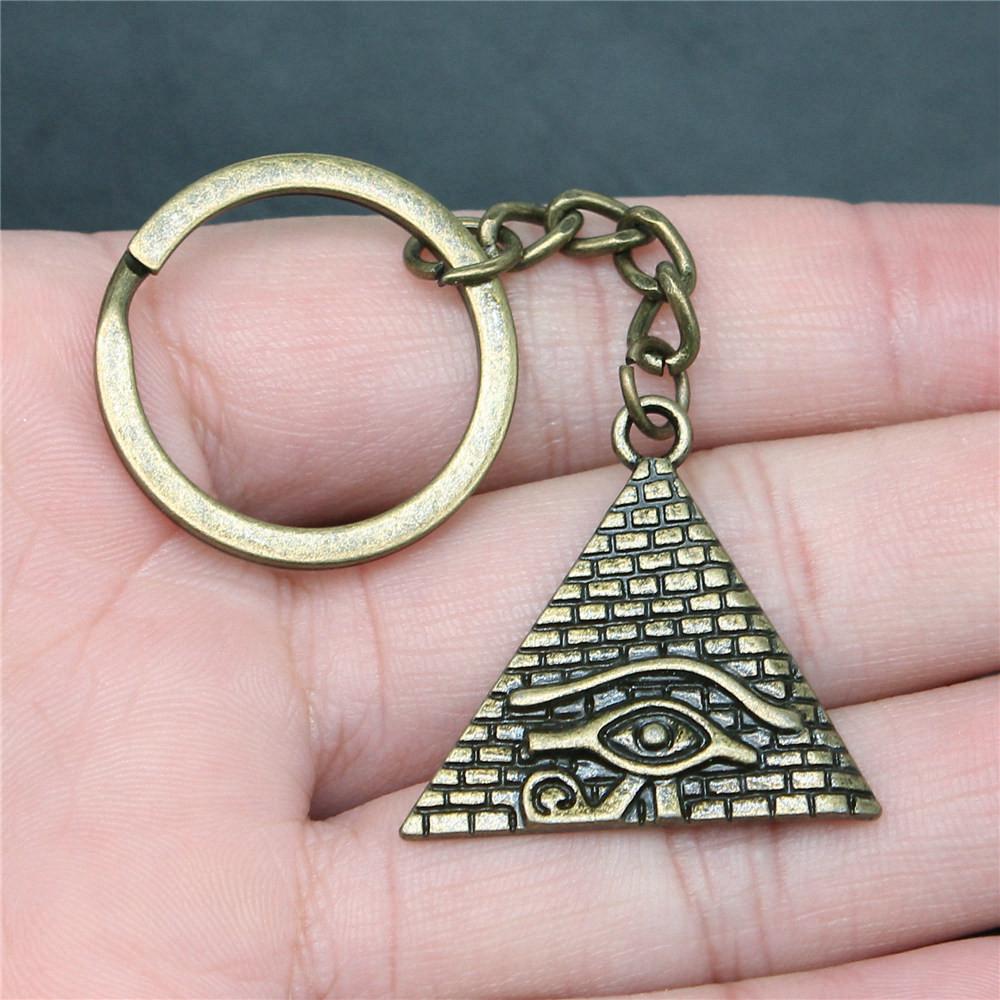 Hamsa Hand Eye Of Horus Key Ring Women's Jewelry Anniversary Creative Gifts For
