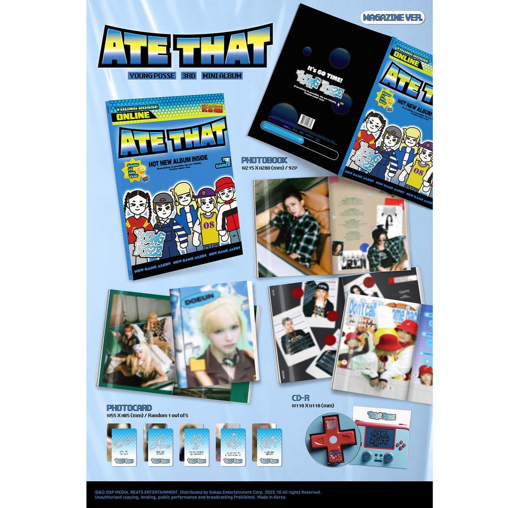 (Magazine Ver.) YOUNG POSSE [ATE THAT] EP Album