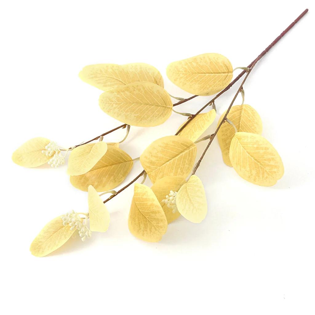 Artificial Eucalyptus Leaf With Fruit Plants Branch Photo Props Simulated Flower Arrangement DIY Wedding Flower Home Decor