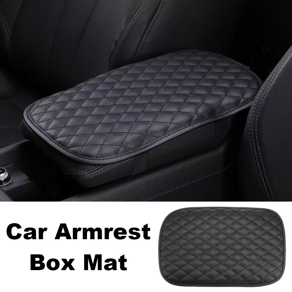 Car Armrest Mat Center Console Arm Rest Protection Cushion Universal Auto Armrests Storage Box Cover Pad Car Antifouling