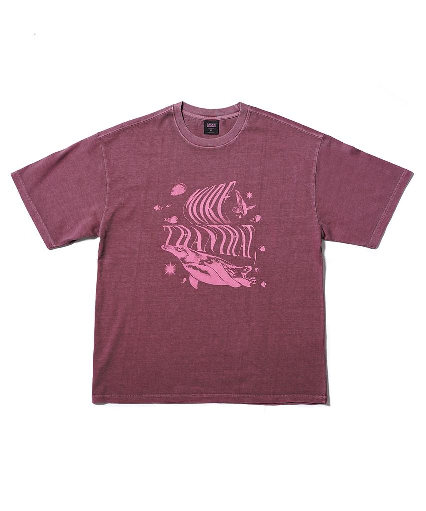 GAKKAI UNIONS More Than That Pigment Short Sleeve T-Shirt Phantom Pink