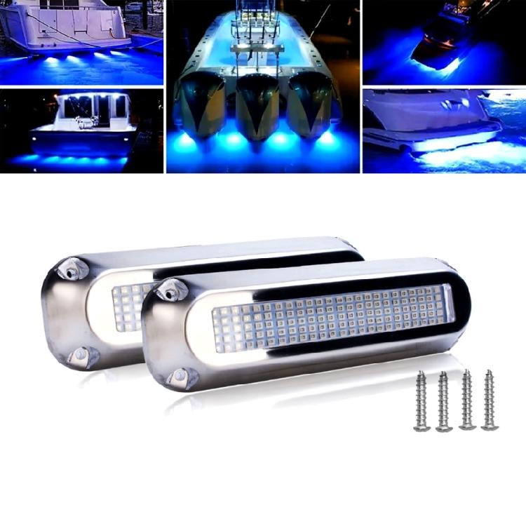 LED Marine Boat Courtesy Light 10-30V 120LED Waterproof Boat Transom Light Lamp