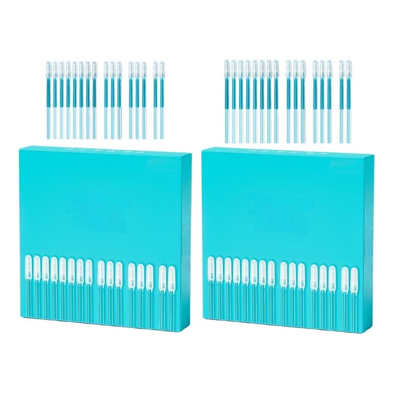24Pcs Adhesive Ear Cleaners Sticks for Easy and Quick Earwax Removal Highly Viscosity Resin Head Gentle on Ears for Everyone